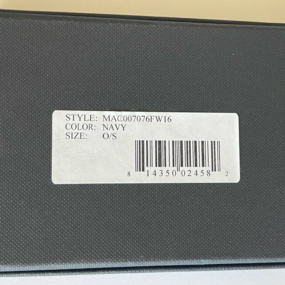 Bespoken navy card holder